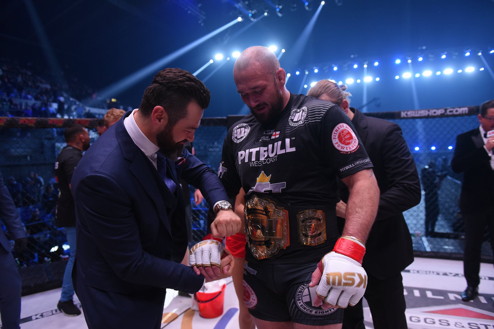 KSW 67 Results De Fries Submits Stošić with Strikes to Retain Title
