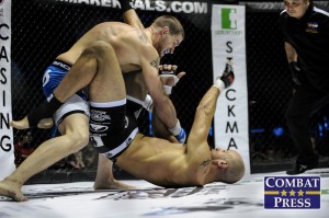 Stansbury (top) (Phil Lambert/Combat Press)