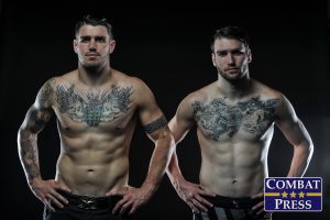 Brian (R) and Chris Camozzi (Phil Lambert/Combat Press)