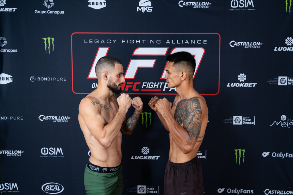 Bruno Henrique and Inglesson de Lara square off before LFA 209.