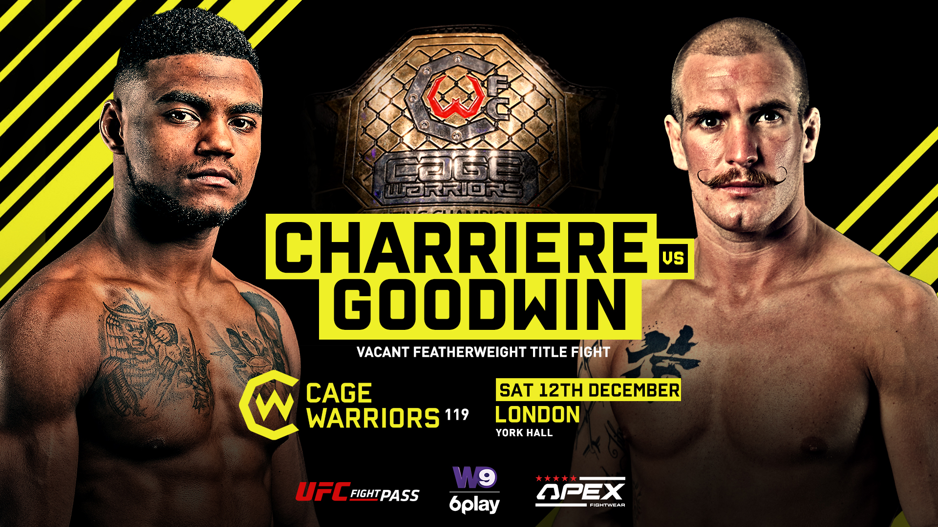Cage Warriors 119 Charriere vs