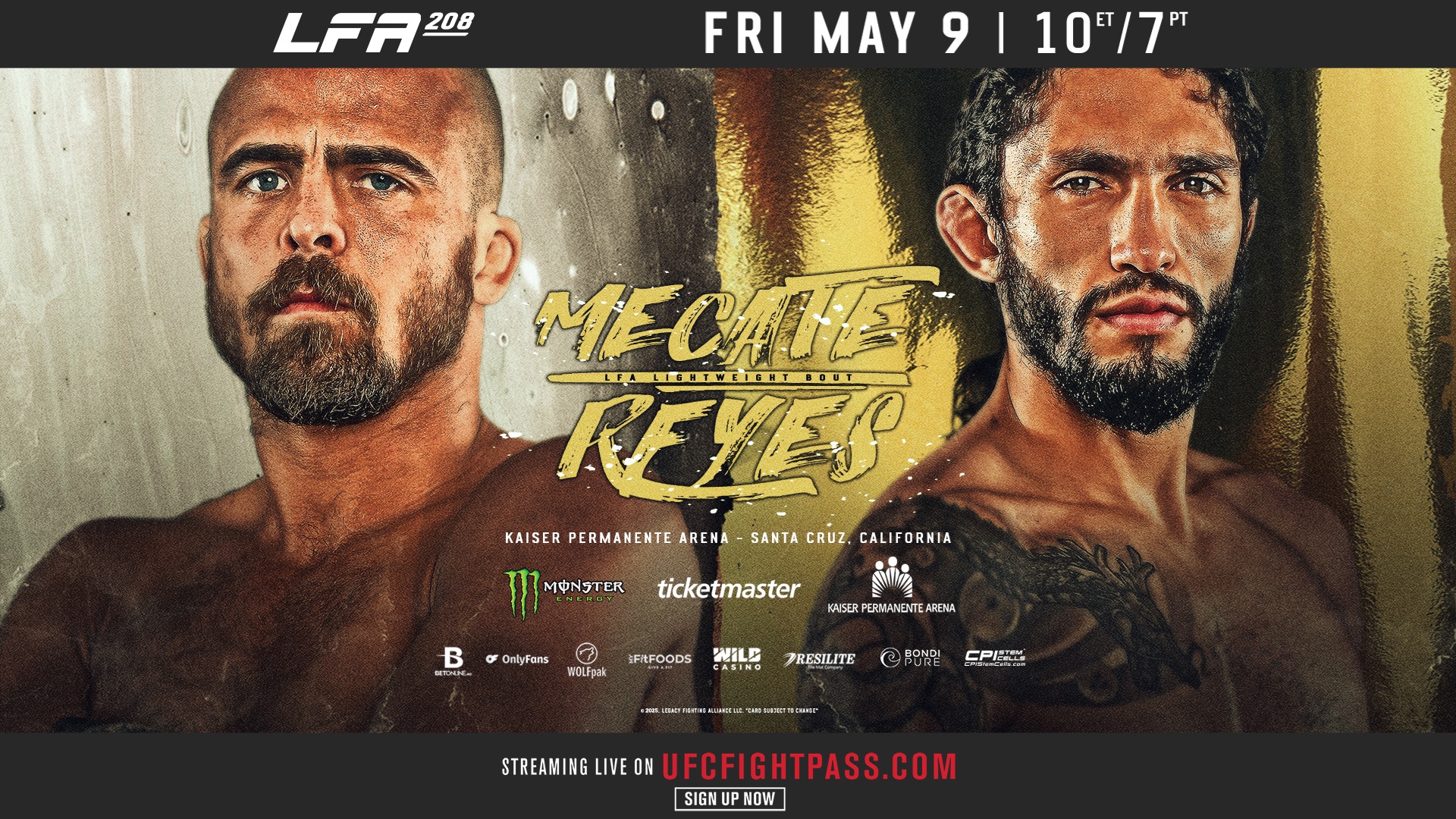 LFA 208 official poster.
