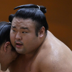 Sumo wrestler Takakeisho ahead of grand sumo's 2024 aki basho.