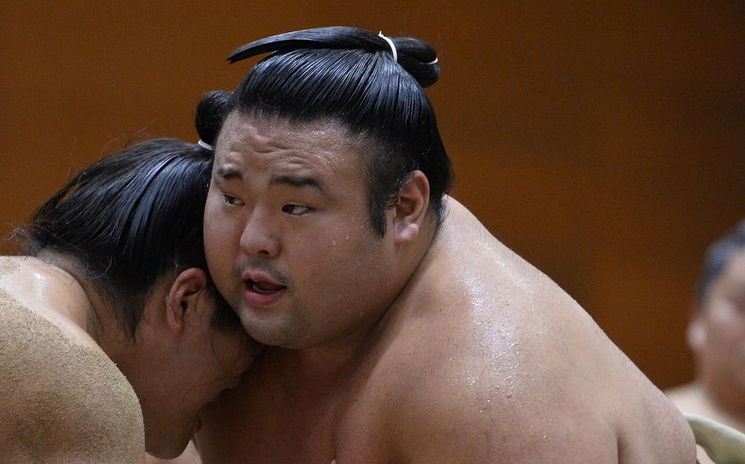 Sumo wrestler Takakeisho ahead of grand sumo's 2024 aki basho.