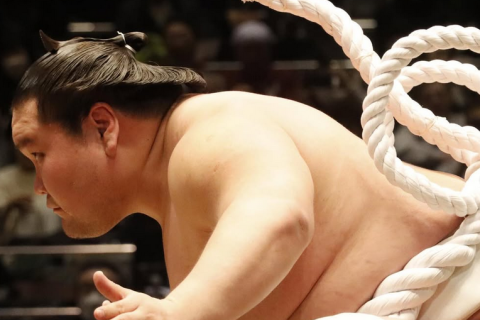 Sumo yokozuna Terunofuji.