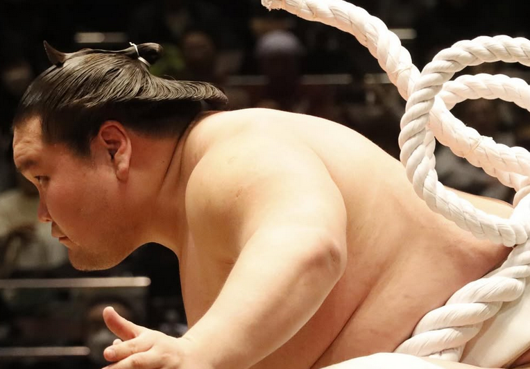 Sumo yokozuna Terunofuji.