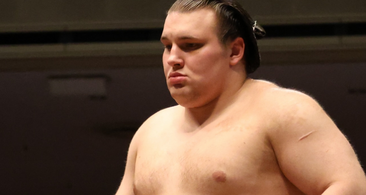 Ukrainian sumo wrestler Aonishiki