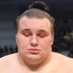 Sumo wrestler Aonishiki.