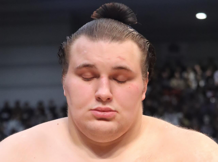 Sumo wrestler Aonishiki.