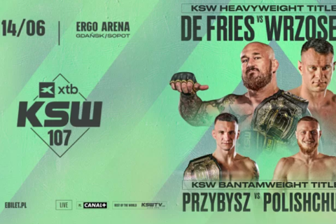 KSW 107 official poster.