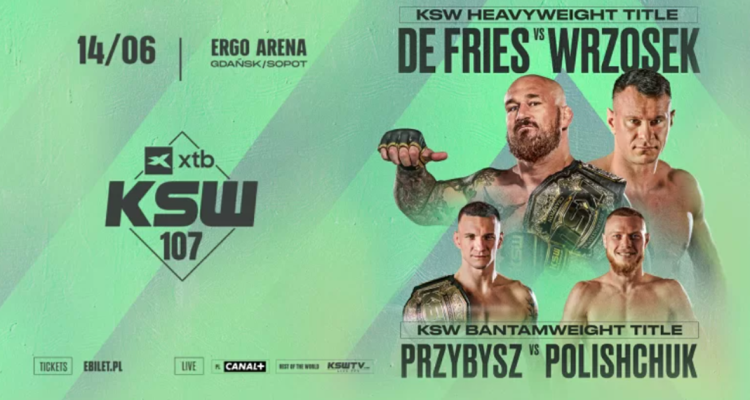 KSW 107 official poster.