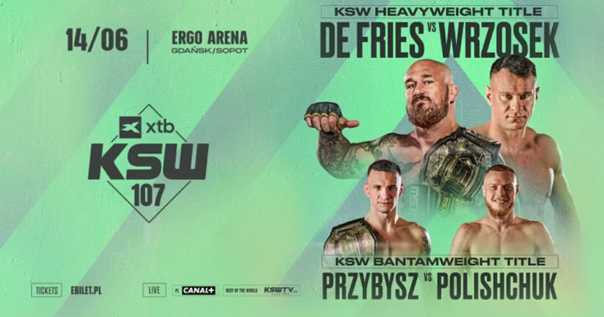 KSW 107 official poster.