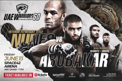 UAE Warriors 60 official poster.