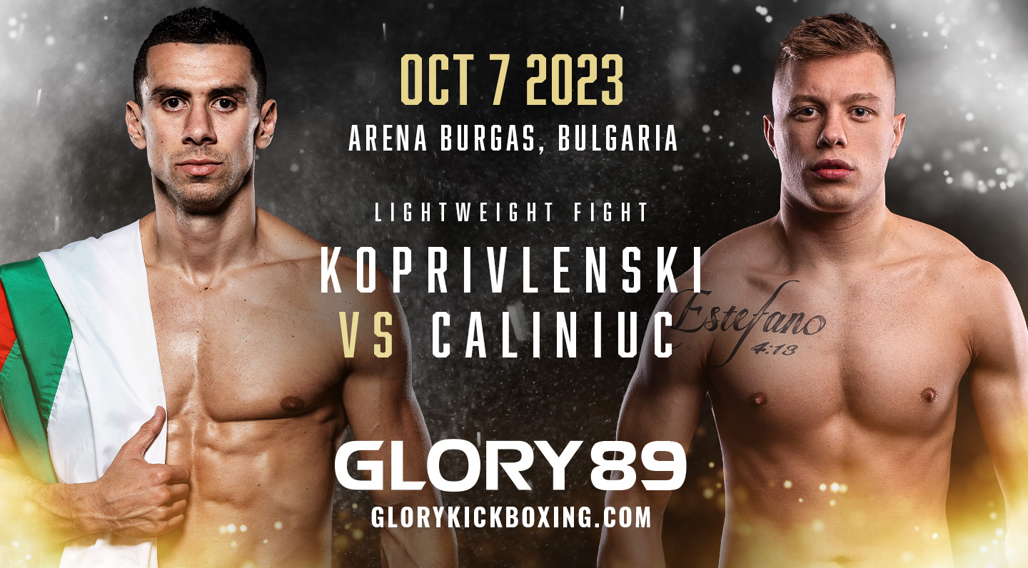 Glory Kickboxing Stoyan Koprivlenski vs Sorin Caliniuc
