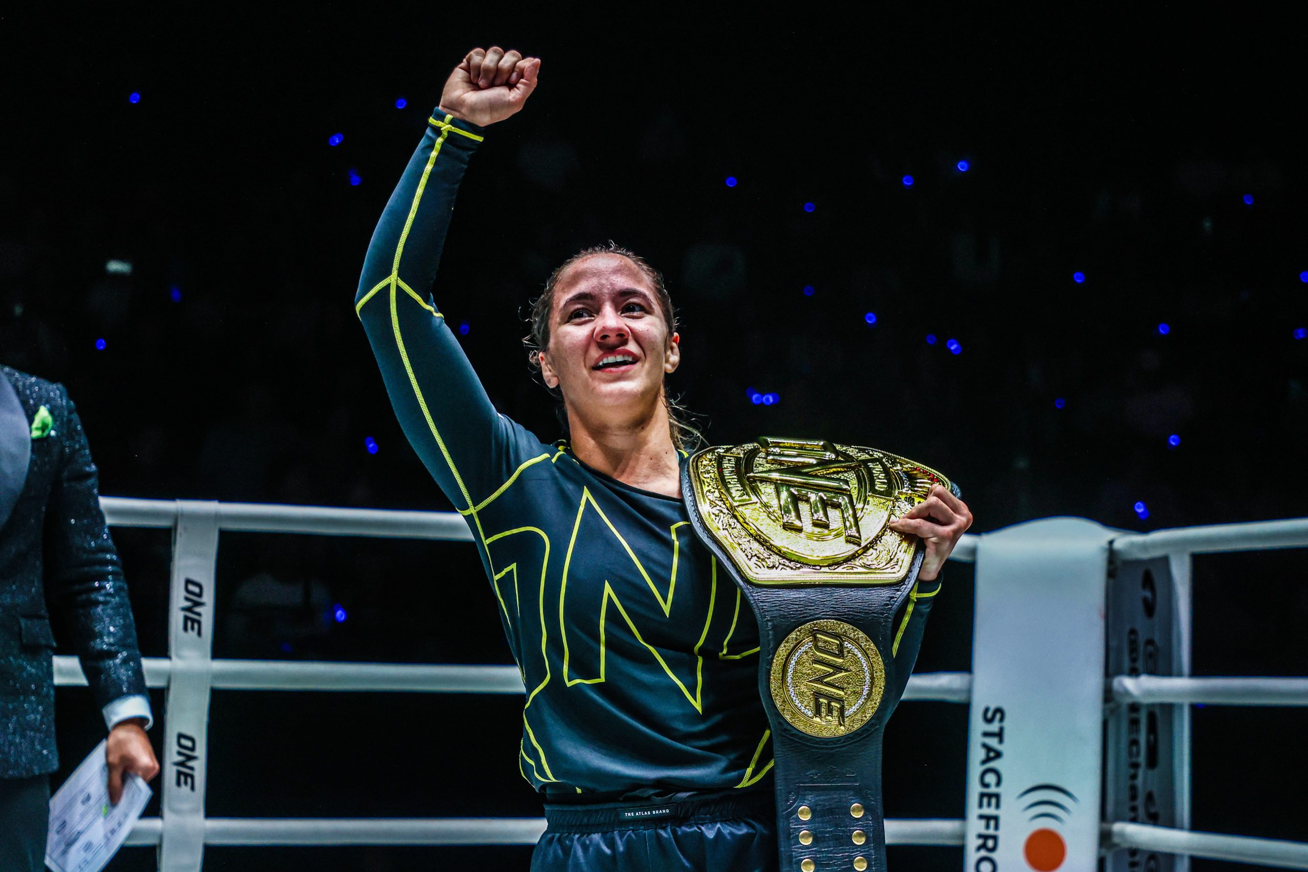 Mayssa Bastos talks about winning the title against Danielle Kelly