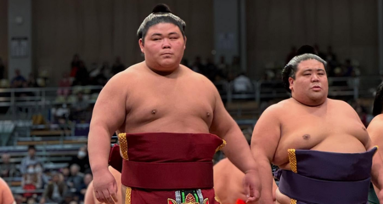 Sumo wrestler Hakuoho.