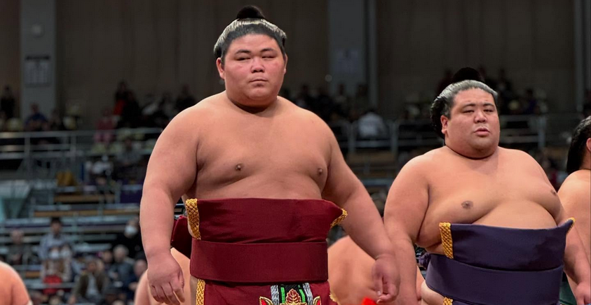 Sumo wrestler Hakuoho.