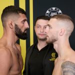 Alexander Loof and Aiden Lee before Cage Warriors 190.